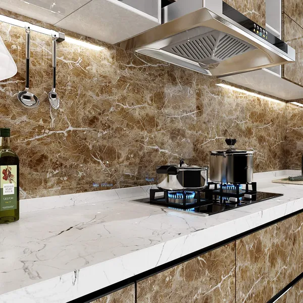 Wisdom_Self-Adhesive_Brown_Marble_Geometric_Print_Wallpaper