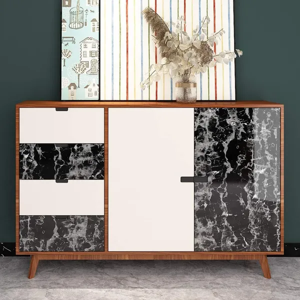 Wisdom_Vinyl_Self_Adhesive_Black_Grey_Geometric_Marble_Wallpaper