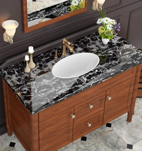 Wisdom_Vinyl_Self_Adhesive_Black_Grey_Geometric_Marble_Wallpaper
