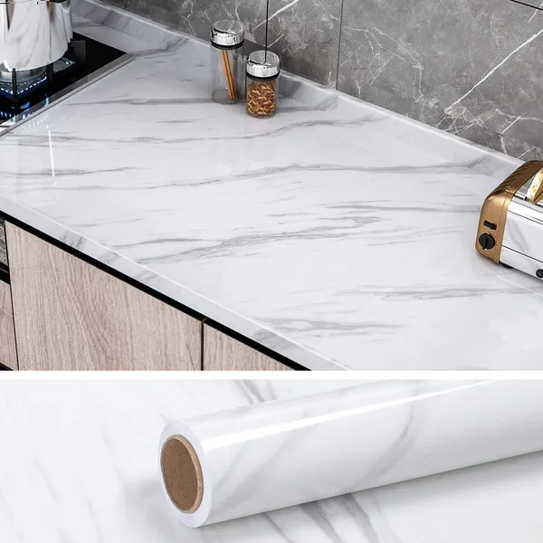 Wisdom_Marble_Wallpaper_Furniture_60_X_300_Cm_Kitchen_Counter_Cabinet_Makeover_Almirah_Plastic_Wooden_Tabletop_Self_Adhesive_Geometric_Wallpaer_White_Marble