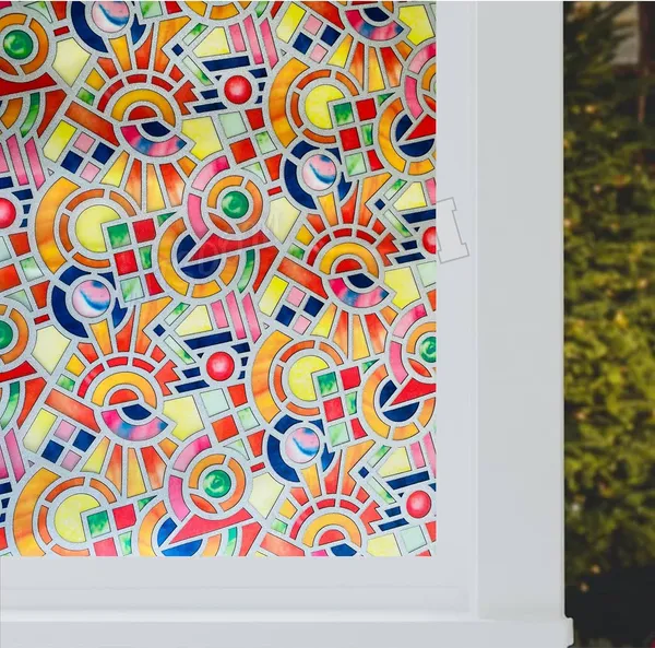 Wisdom_Color_Geometry_Pattern_Window_Glass_Frosted_Film_12x28_Window_Glass_Sticker