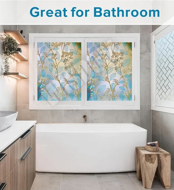 Wisdom_Blue_Leaf_12x48_Decorative_Window_Film_For_Home_Kitchen_Office_Film