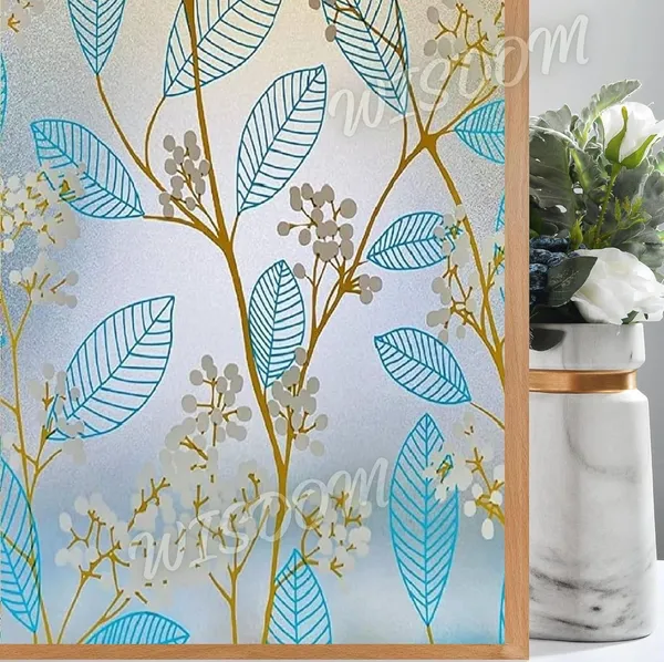 Wisdom_Blue_Leaf_12x48_Decorative_Window_Film_For_Home_Kitchen_Office_Film