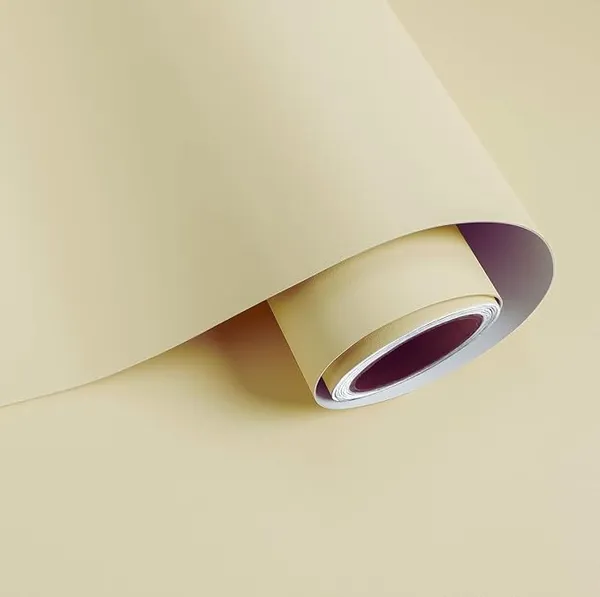 WISDOM_Beige_Matt_Wallpaper_Peel_&_Stick_Wallpaper_Self_Adhesive_Decorative_Vinyl_Waterproof_for_Kitchen_Cabinet_Furniture_Countertop