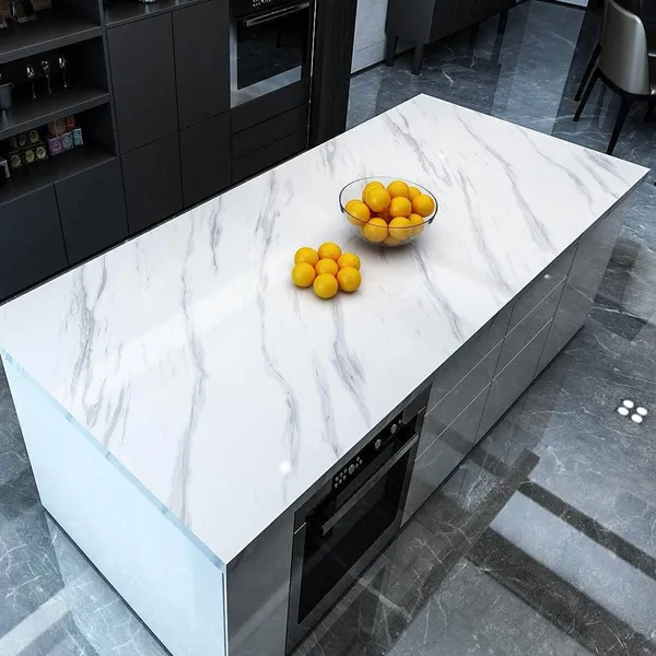 Vinyl_Self-Adhesive_White_Grey_Glossy_Marble_Print_Wallpaper