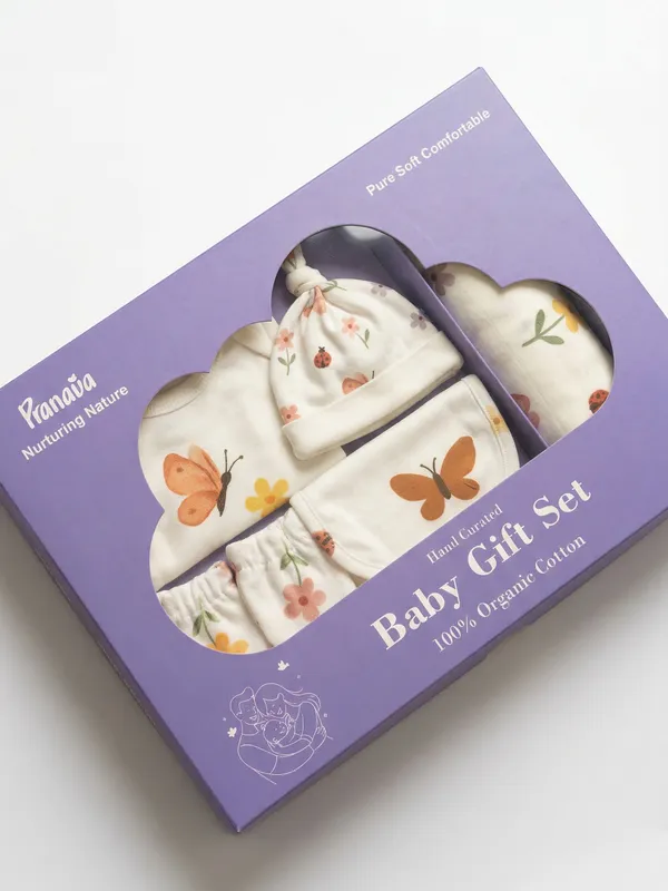 Organic_Cotton_Baby_Gift_Set_–_Butterfly_&_Flower_Theme_Print,_Pack_of_6