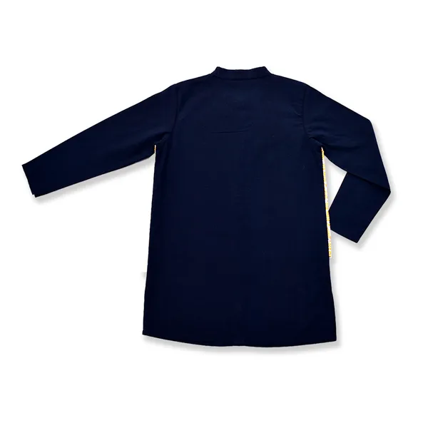 Boys_Kurta_with_Golden_Printed_Attached_Jacket_&_Pyjama-Navy