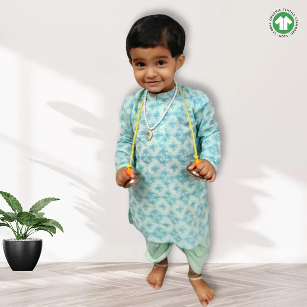 Boys_Organic_Cotton_Printed_Kurta_&_Gradient_Dhoti