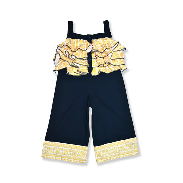 Girls_Organic_Cotton_Golden_Printed_Frilled_Jumpsuit_-_Navy