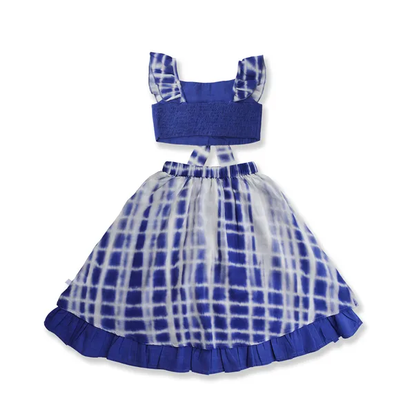 Girls_Organic_Cotton_Top_&_Tie-Dye_Double_Layered_Skirt