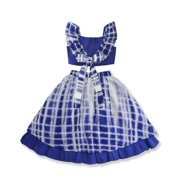 Girls_Organic_Cotton_Top_&_Tie-Dye_Double_Layered_Skirt
