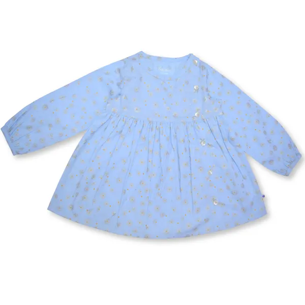 Girls_Organic_Cotton_Gathered_Shiny_Printed_Frock