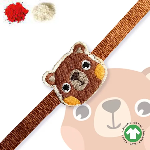 Cute_Bear_Face_Cotton_Rakhi_Pack_of_4