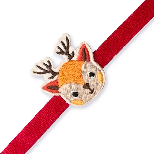 Cute_Raindeer_Face_Cotton_Rakhi_Pack_of_4