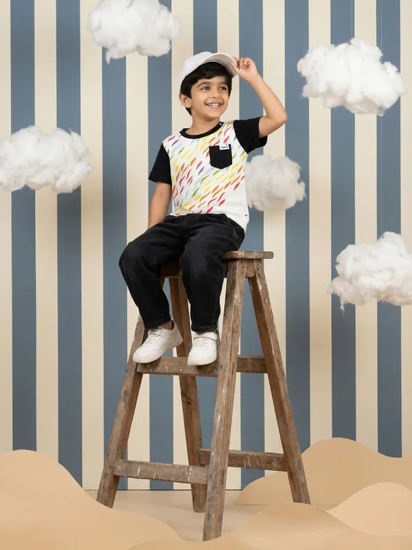 Boys_Organic_Cotton_Single_Jersey_Short_Sleeve_Rainbow_Digital_Print_T_Shirt_Navy
