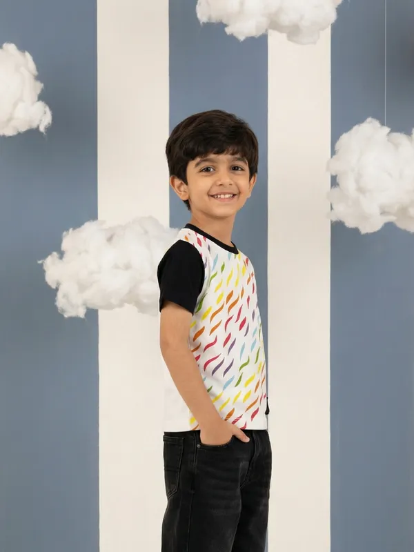 Boys_Organic_Cotton_Single_Jersey_Short_Sleeve_Rainbow_Digital_Print_T_Shirt_Navy