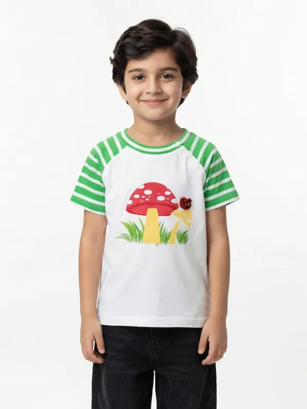 Boys_Organic_Cotton_Single_Jersey_Short_Sleeve_Mashroom_Print_T_Shirt_White