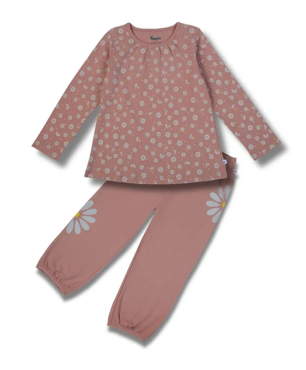 Girls_Organic_Cotton_Top_And_Pant_Set_Floral_Print