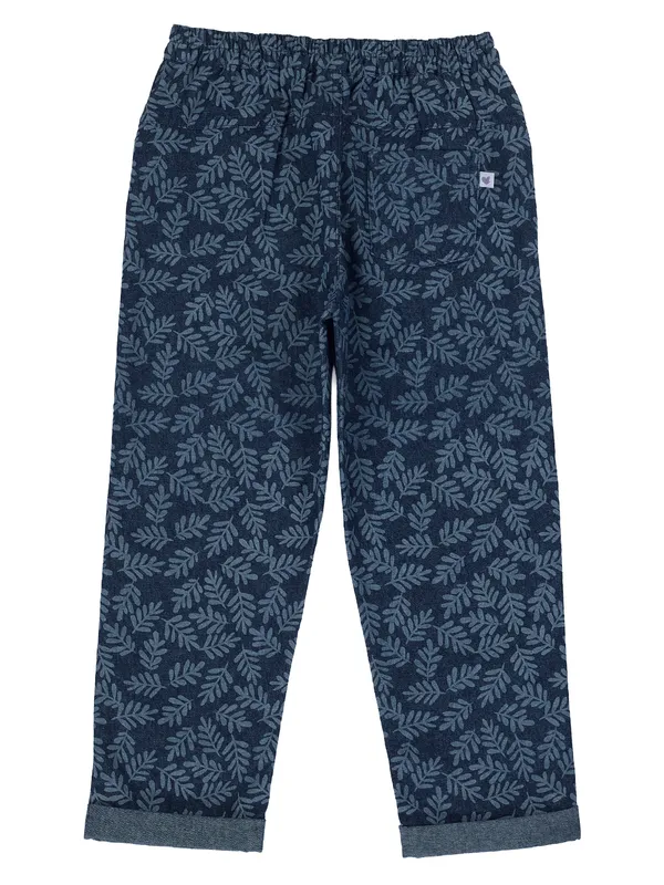 Organic_Cotton_Denim_Full_Length_Leaf_All_Over_Print_And_Bird_Print_Patch_Pant_Blue