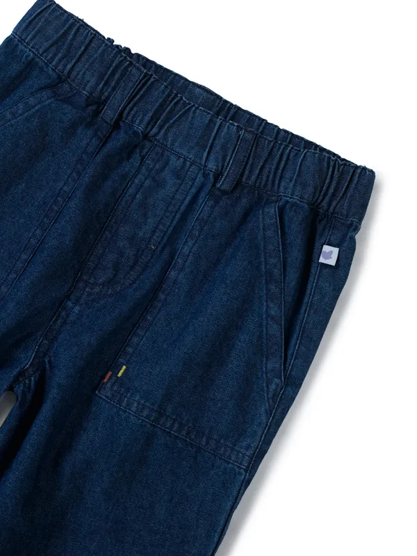 Organic_Cotton_Denim_Solid_Jogger_Pant_Blue