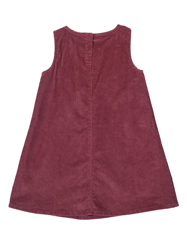 Organic_Cotton_Corduroy_Sleeveless_Floral_Embroidered_A_Line_Dress_Rhubarb_Red