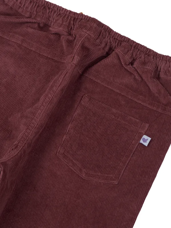 Organic_Cotton_Corduroy_Full_Length_Solid_Pant_Rhubarb_Maroon