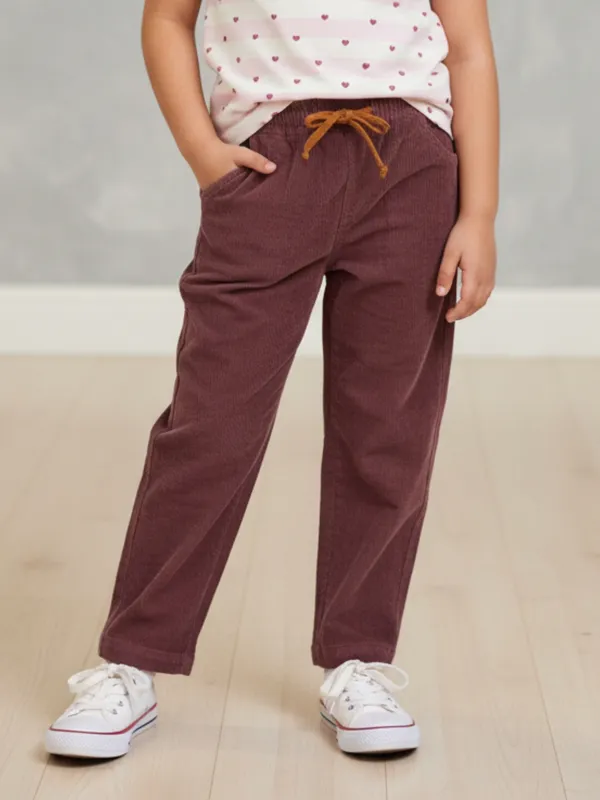 Organic_Cotton_Corduroy_Full_Length_Solid_Pant_Rhubarb_Maroon
