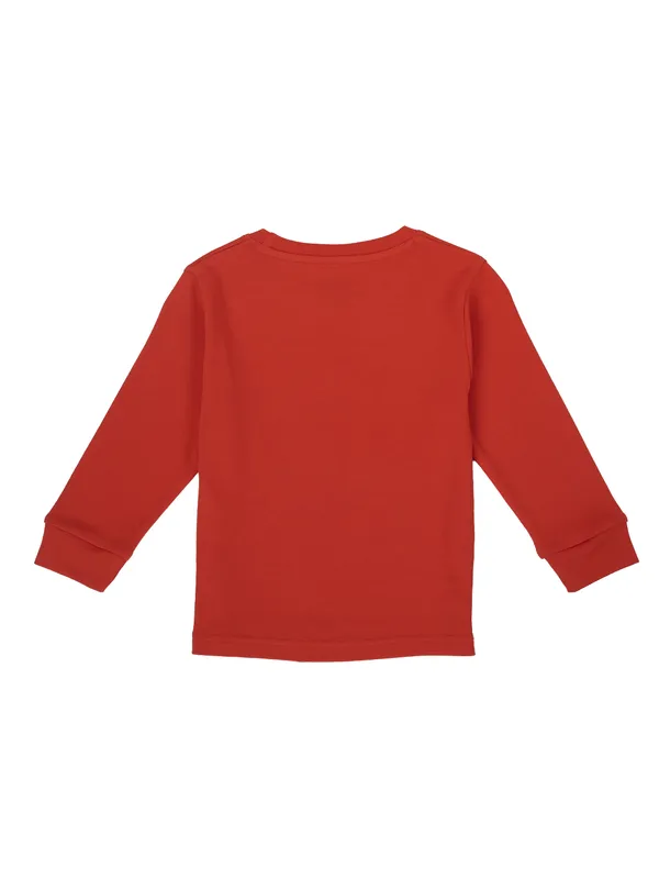 Organic_Cotton_Interlock_Full_Sleeves_Applique_Print_T_Shirt_Orange