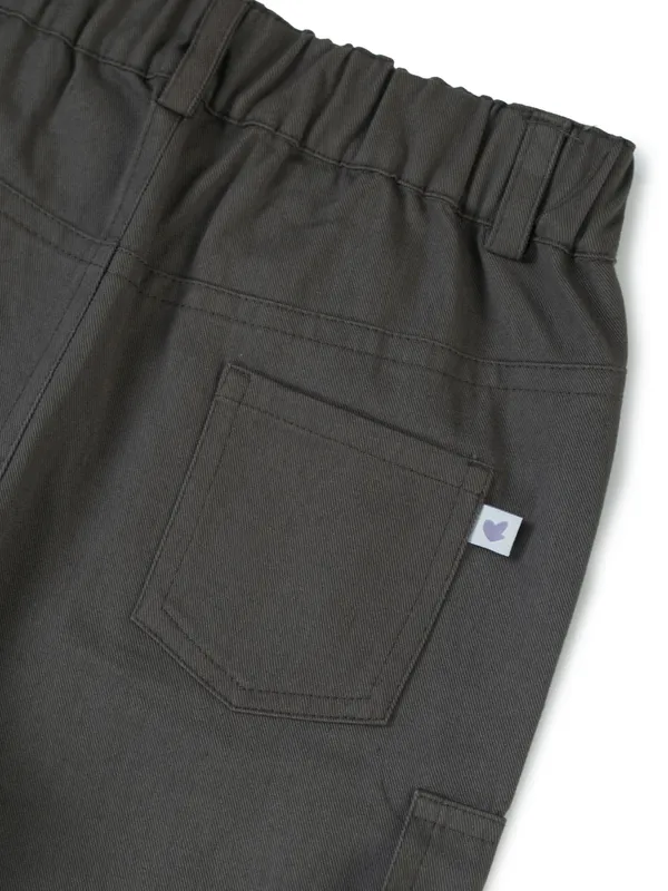 Organic_Cotton_Woven_Elastic_Waist_Cargo_Pants_Dark_Grey