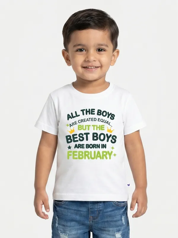 Boys_February_Birthday_T-Shirt_|_100%_Organic_Cotton_|_White_Printed_Half_Sleeve_Round_Neck_Kids_Tee