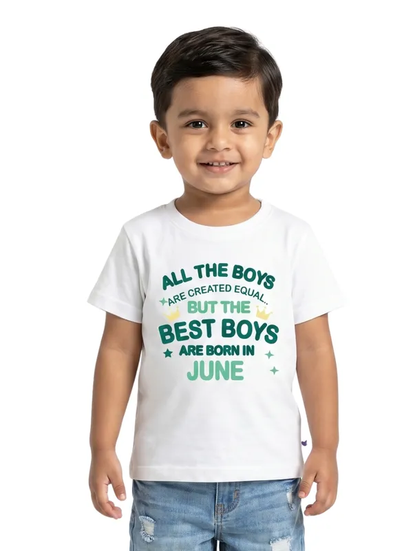 Boys_June_Birthday_T-Shirt_|_100%_Organic_Cotton_|_White_Printed_Half_Sleeve_Round_Neck_Kids_Tee