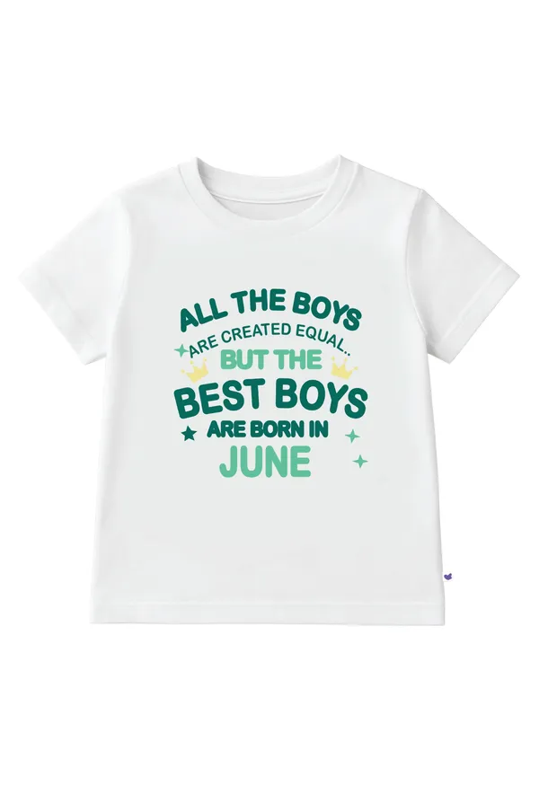 Boys_June_Birthday_T-Shirt_|_100%_Organic_Cotton_|_White_Printed_Half_Sleeve_Round_Neck_Kids_Tee