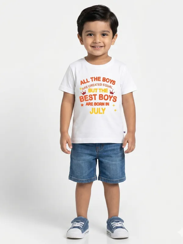Boys_July_Birthday_T-Shirt_|_100%_Organic_Cotton_|_White_Printed_Half_Sleeve_Round_Neck_Kids_Tee
