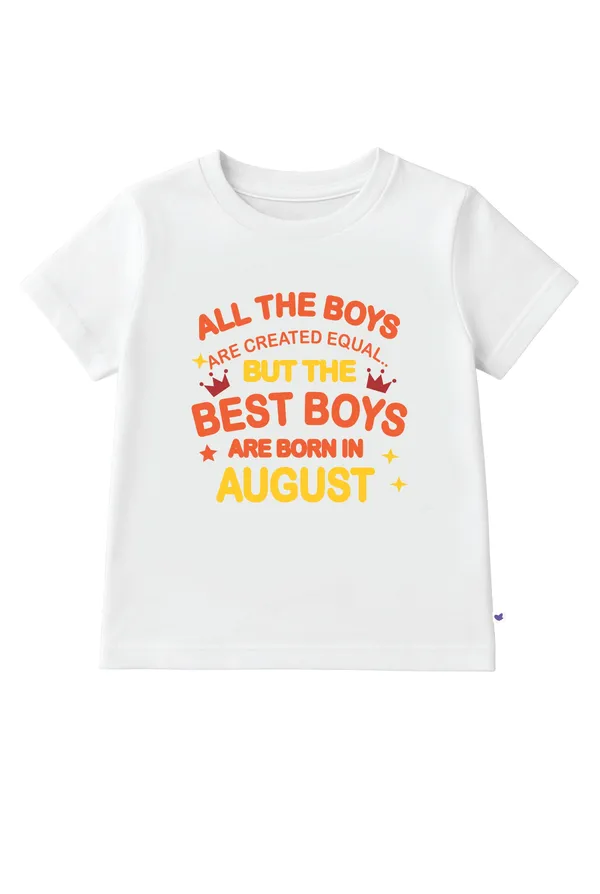 Boys_August_Birthday_T-Shirt_|_100%_Organic_Cotton_|_White_Printed_Half_Sleeve_Round_Neck_Kids_Tee