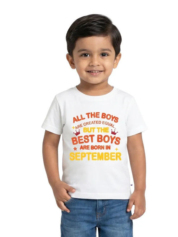 Boys_September_Birthday_T-Shirt_|_100%_Organic_Cotton_|_White_Printed_Half_Sleeve_Round_Neck_Kids_Tee