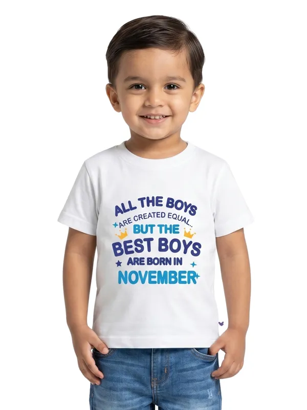 Boys_November_Birthday_T-Shirt_|_100%_Organic_Cotton_|_White_Printed_Half_Sleeve_Round_Neck_Kids_Tee