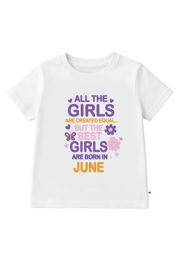 Girls_June_Birthday_T-Shirt_|_100%_Organic_Cotton_|_White_Printed_Half_Sleeve_Round_Neck_Kids_Tee