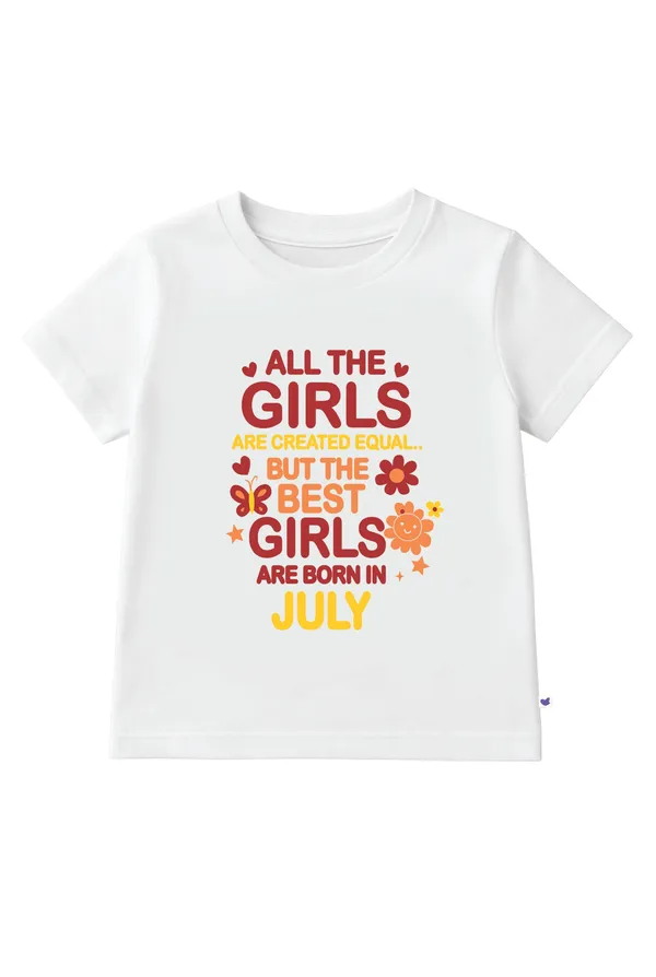 Girls_July_Birthday_T-Shirt_|_100%_Organic_Cotton_|_White_Printed_Half_Sleeve_Round_Neck_Kids_Tee