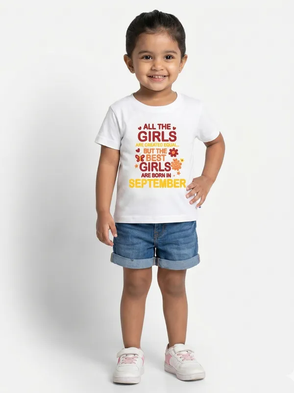 Girls_September_Birthday_T-Shirt_|_100%_Organic_Cotton_|_White_Printed_Half_Sleeve_Round_Neck_Kids_Tee