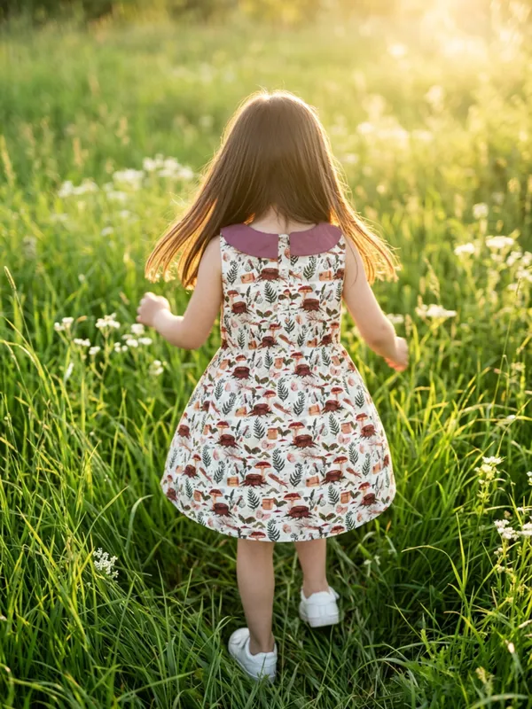 Girls_Organic_Cotton_Single_Jersey_Sleevless_Vagitable_Patch_All_Over_Print_Dress_Pink