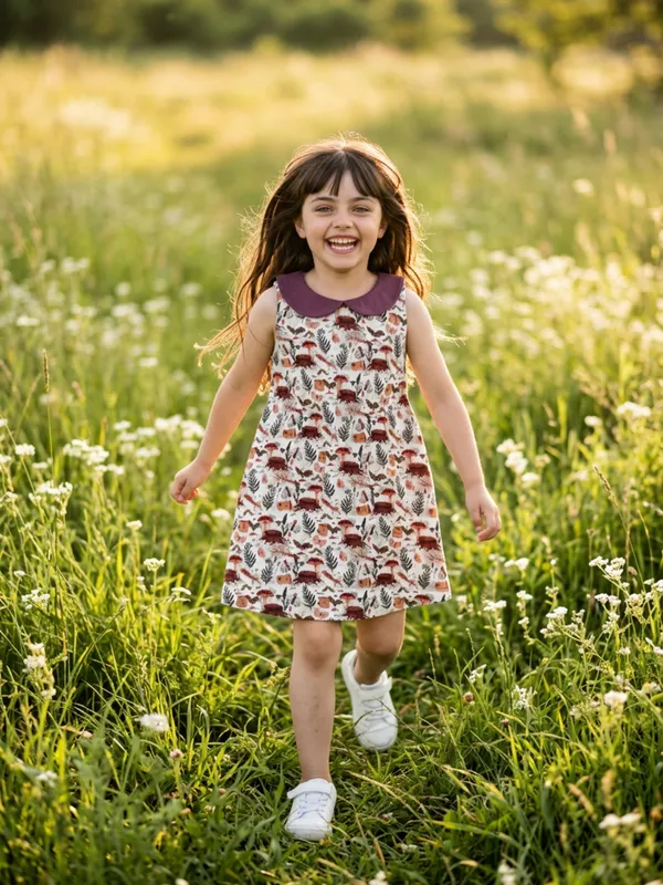 Girls_Organic_Cotton_Single_Jersey_Sleevless_Vagitable_Patch_All_Over_Print_Dress_Pink