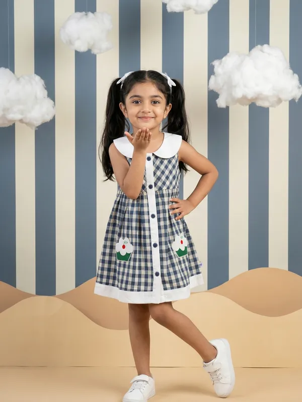 Girls_Organic_Cotton_Poplin_Sleevless_Cup_Cake_Applique_Pocket_Dress_Blue