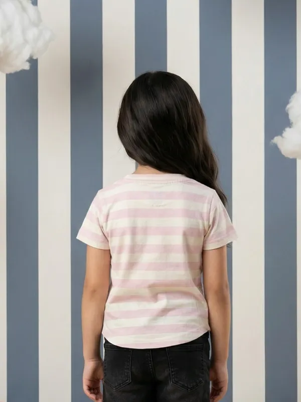 Girls_Organic_Cotton_Single_Jersey_Short_Sleev_Flower_Embroidered_Top_Pink