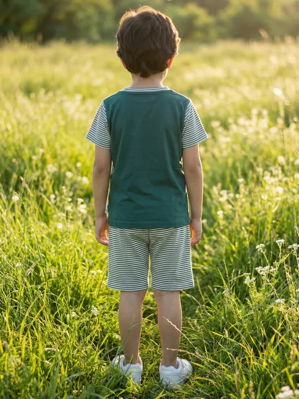 Boys_Organic_Cotton_Single_Jersey_Short_Sleeve_Safari_Vehical_Applique_T_Shirt_And_Shorts_Set_Green