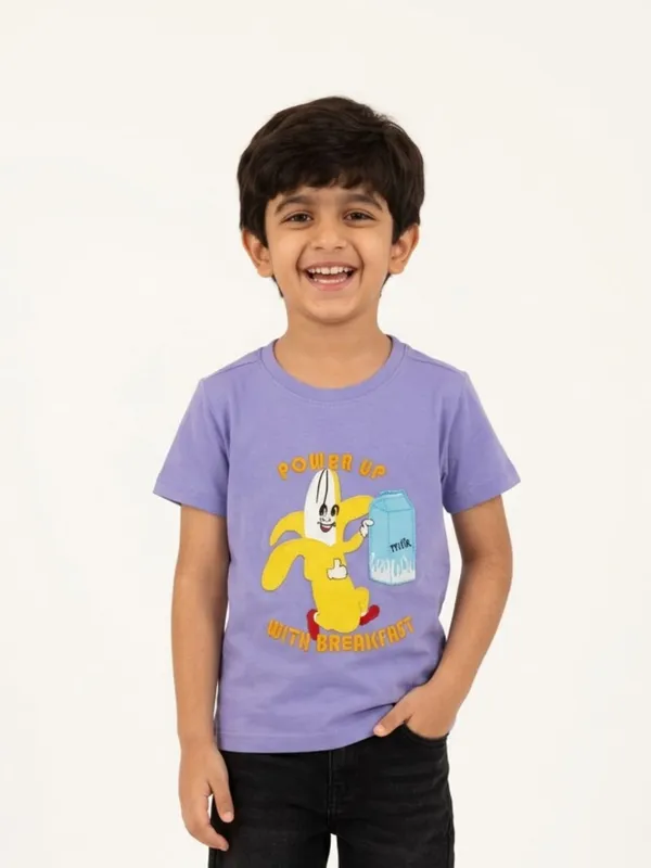 Boys_Organic_Cotton_Single_Jersey_Short_Sleeve_Breakfast_Print_Healthy_Embroidered_T_Shirt_Voilet