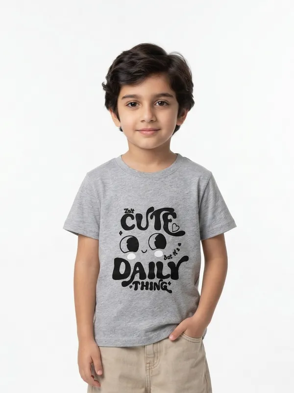 Boys_Organic_Cotton_Single_Jersey_Short_Sleeve_Cute_Daily_Thinking_Chest_Print_T_Shirt_Grey
