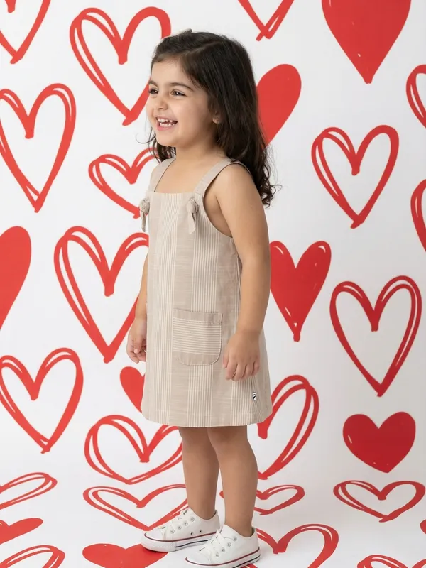 Girls_Organic_Cotton_Poplin_Sleevless_Striped_Print_Dungree_Pink