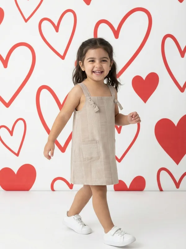 Girls_Organic_Cotton_Poplin_Sleevless_Striped_Print_Dungree_Pink