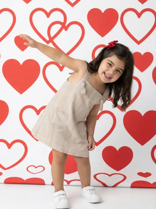 Girls_Organic_Cotton_Poplin_Sleevless_Striped_Print_Dungree_Pink