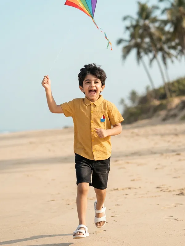 Boys_Organic_Cotton_Seer_Sucker_Short_Sleeve_Boat_Embroidered_Applique_Shirt_Yellow